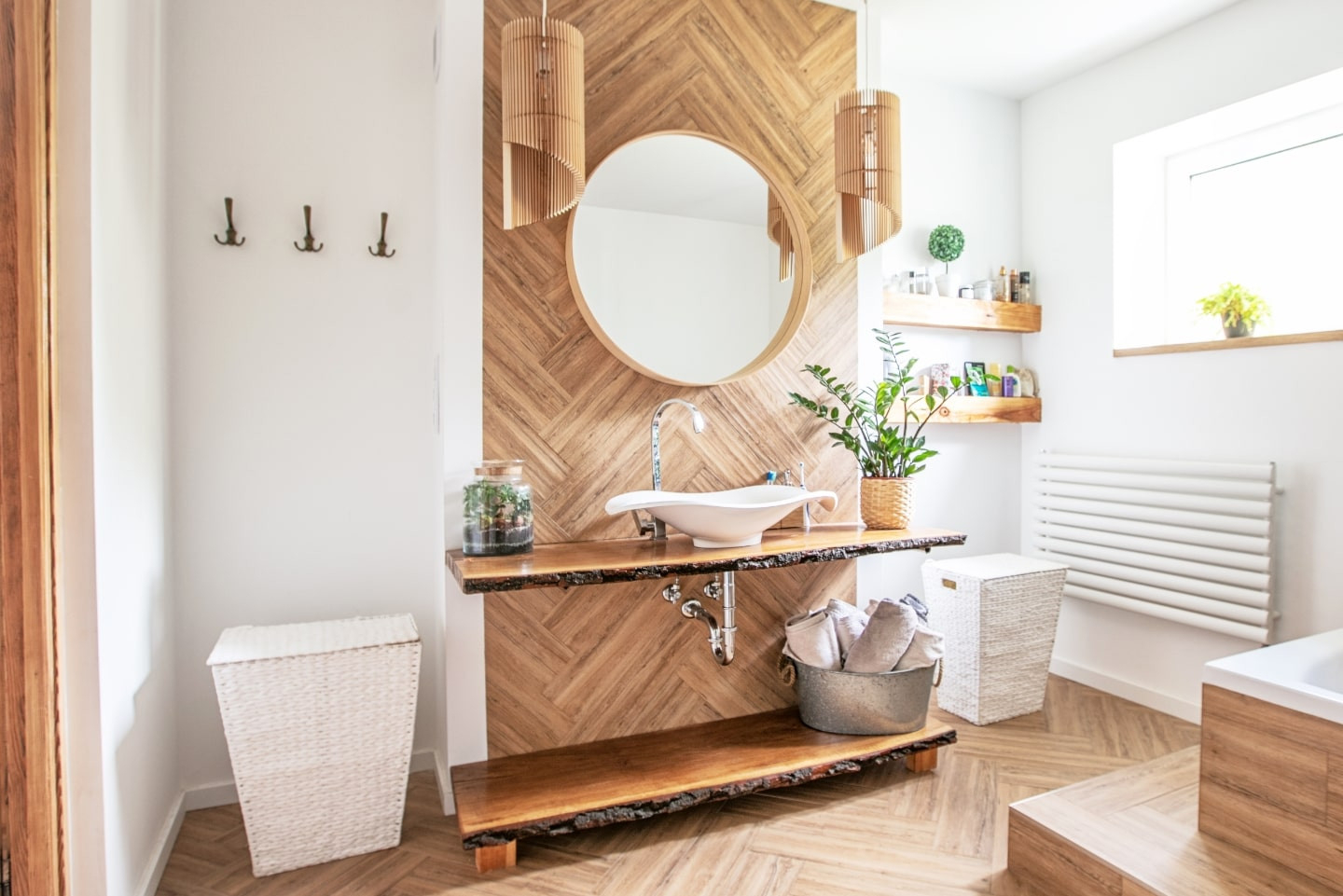 Badezimmer Mit Holz – Ideen, Tipps Und Anregungen | Obi throughout Badezimmer Bauen