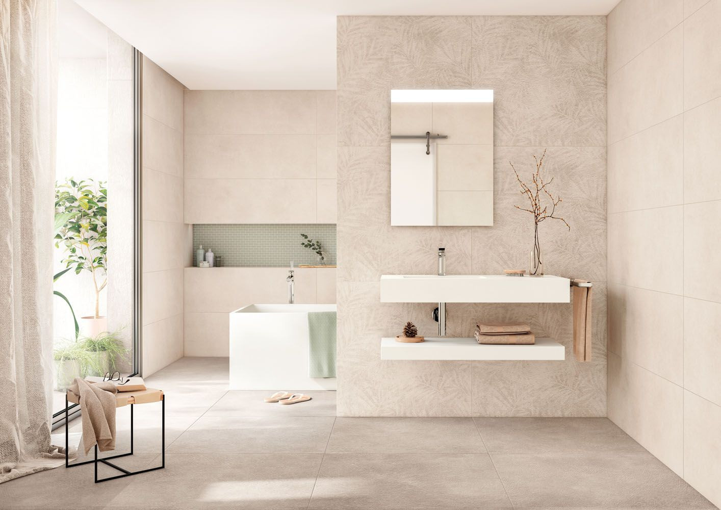 Badfliesen-Trend | Neue Badezimmerideen, Badezimmer Trends, Neues throughout Badezimmer Beige